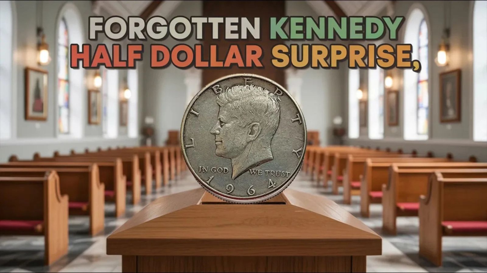 Shocking Find: Forgotten Kennedy Half Dollar in Church Box Worth $690K Goes Viral!