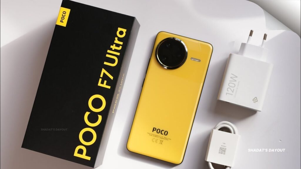 Poco F7 Ultra, Poco smartphone, 5G phone, flagship killer, Snapdragon processor, AMOLED display, fast charging phone, high refresh rate phone, 200MP camera phone, Poco F series, Android smartphone, budget flagship phone, gaming phone,